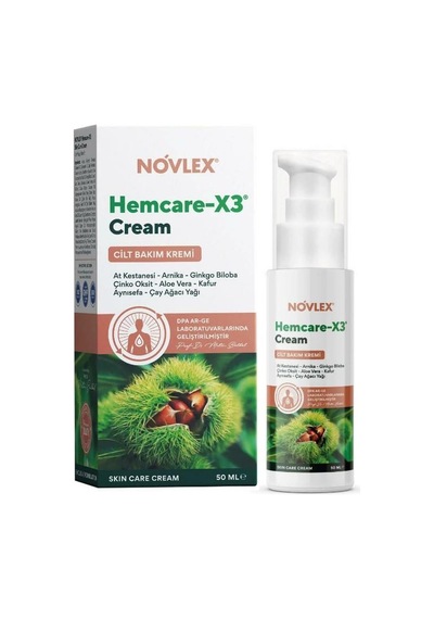 Novlex Hemcare-x3 Cilt Bakım Kremi 50 Ml