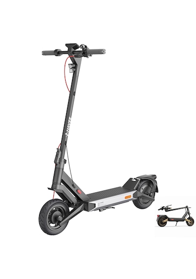 St3 Pro Scooter 1350w Turbo 75km Menzil Dörtlü Süsp. %28 Eğim Siyah