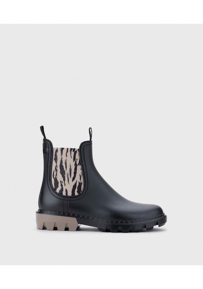 Igor İgor W10333-183 Rock Black Zebra Kadın Bot Siyah 36-41 Siyah