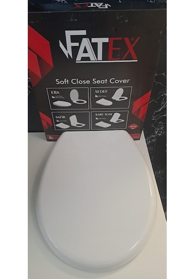 Fatex Era Soft 36 X 45 Cm Yavaş Kapanan Plastik Klozet Kapağı Diğer