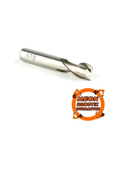 Hss 2 Agızlı Parmak Freze 6 Mm