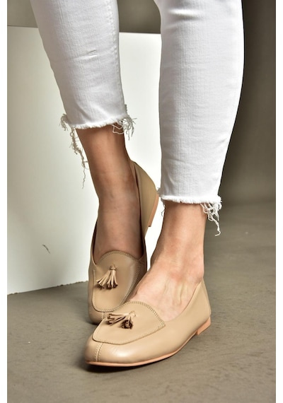 Fox Shoes R667001203 Ten Hakiki Deri Babet Ten