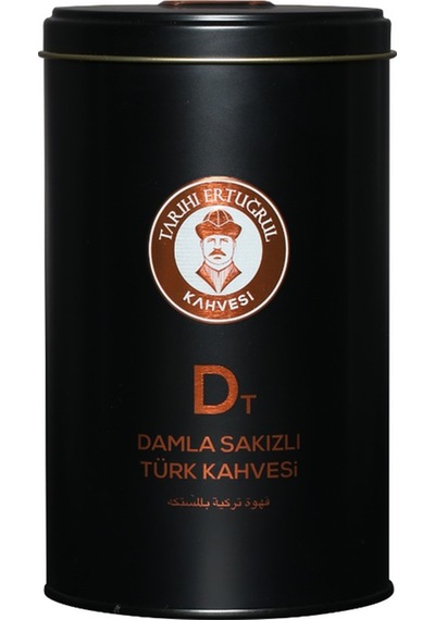 Tarihi Ertuğrul Kahvesi Damla Sakızlı Türk Kahvesi Teneke 250 G