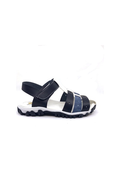 Arzen 4006 Kafesli Erkek Çocuk Sandalet Ayakkabı 001