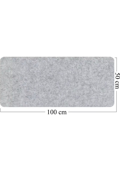 Mousepad Masa Üstü Koruyucu 3mm Keçe Klavye Pc Notebook Altı M