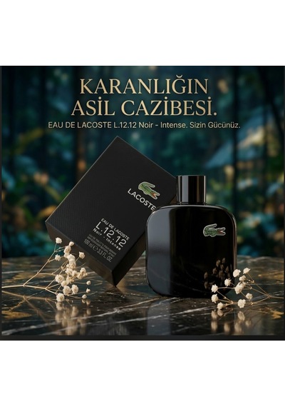 Lacoste L.12.12 Noir Edt 100 Ml Erkek Parfüm Lmn-lc-noır Odunsu