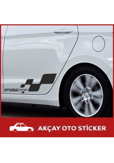 Hyundai Sport Sticker Hyundai Sticker Hyundai Oto Sticker