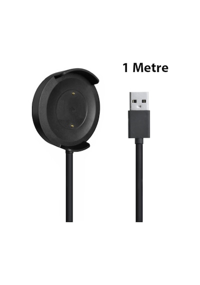 Xiaomi Mi Watch Color Wt06 Usb Şarj Kablosu (212354710)-Siyah