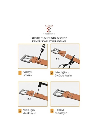 Vanilla Collection Hakiki Deri Erkek Kumaş Kanvas Kot Pantolon Için Uygun Tek Parça Deri Siyah