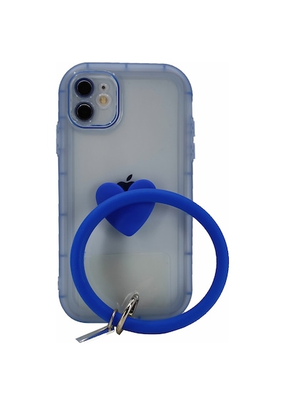 Apple Uyumlu iPhone 11 Nettech Halka Bilekli Seffaf Seri Arka 556740523