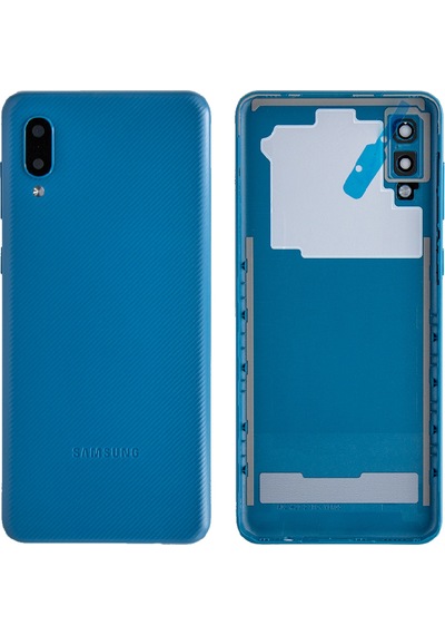 Samsung A022 A02 Uyumlu Arka Kapak Mavi