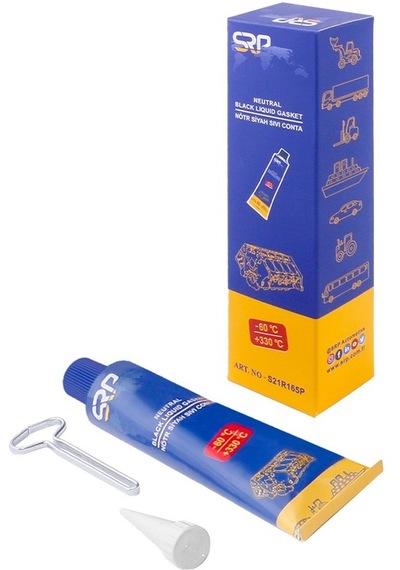 Srp Universal 330C° Sıvı Conta Siyah 70 ML