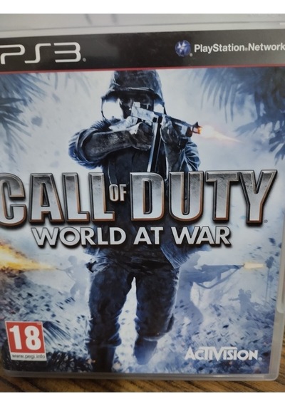 Call Of Duty: World At War Ps3