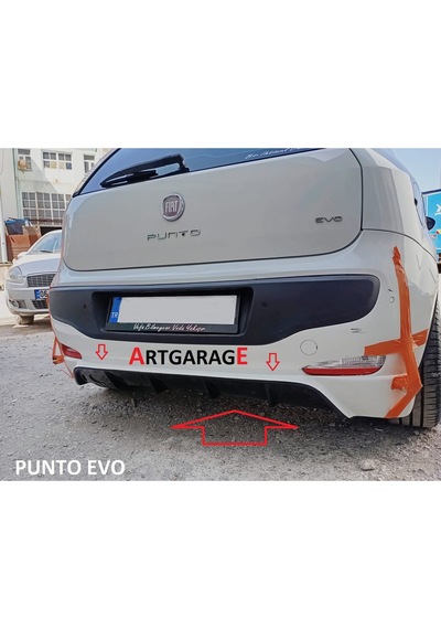 Fiat Punto Evo Full Bodykit-boyasız-fiberglass