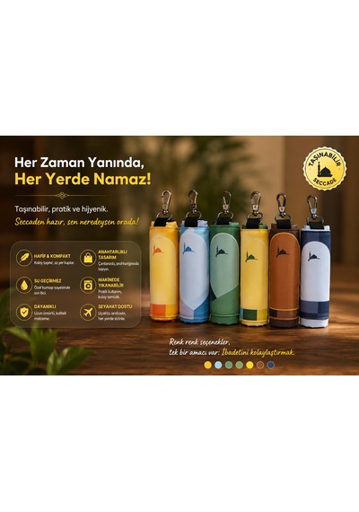 Anahtarlık Seccade 65 X 110 Mavi