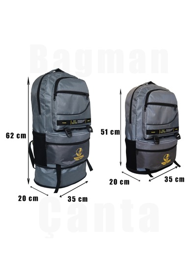 Bag Trend Bt Trekking,outdoor,kamp,çantası,gri