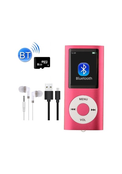 5007mp 8gb Tf Kart  Metal Mp3 Player Renli Ekranlı Fm Radyolu Bluetoth Lu Hafıza Kartı Girişli Müzik Çalar 8gb