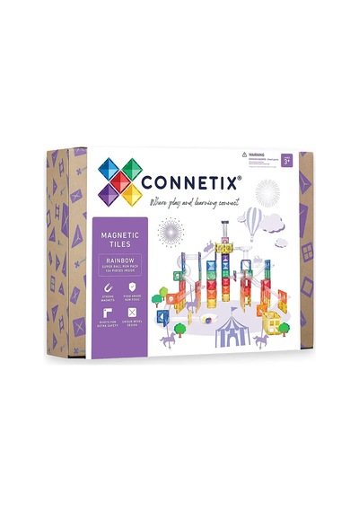 Connetix Super Ball Run Pack Manyetik Bloklar - 134 Parça