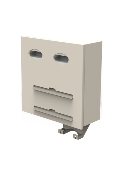 Dental dispenser duvar dolabı Beyaz