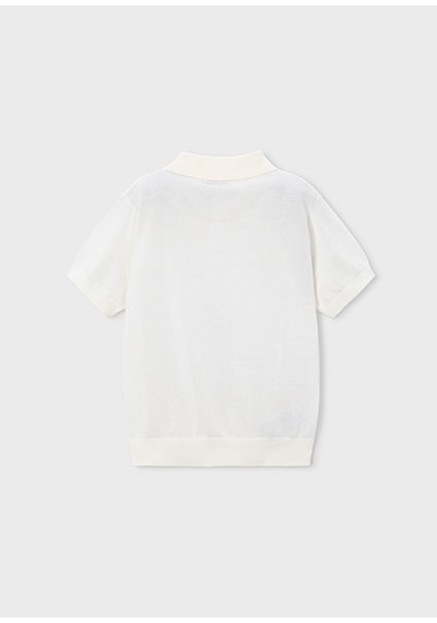 Mayoral Erkek Çocuk Polo T-shirt Krem - 03106