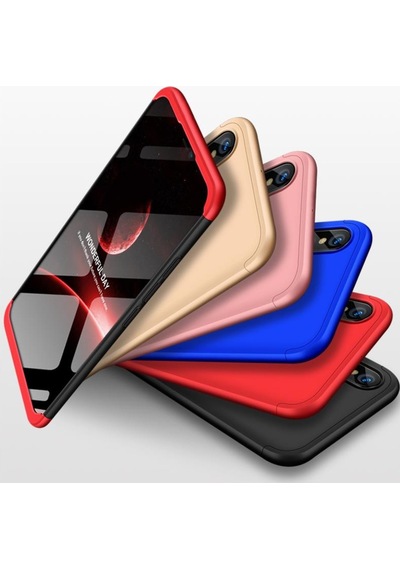 Xiaomi Redmi Note 7 Kilif Zore Kamera Korumali 360 Tam Koruma Ays 235326341 - Renk Seçimi-Kampanya / Gold-Cam Ekran Koruyucu(+15)