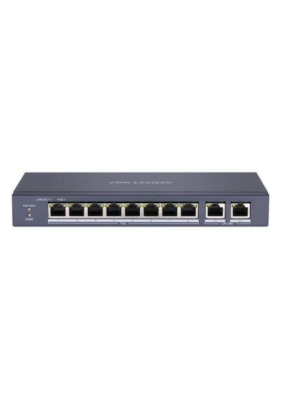 Hıkvısıon Ds-3e0310p-e/m 8xfe+2xfe Megabit Yönetilemez 65w Poe Switch