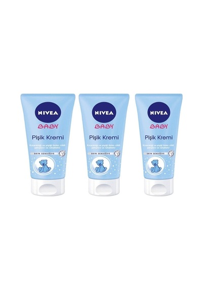 Nıvea Baby Pişik Kremi 100 Ml X 3 Adet
