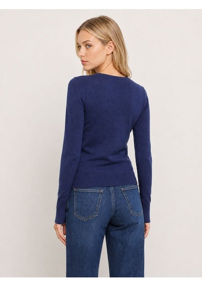 Loft Regular Fit Kadın Kazak Lf2044857 Q1.v1 Lacivert Loft Regular Fit Kadın Kazak Lf2044857 Q1.v1 Lacivert