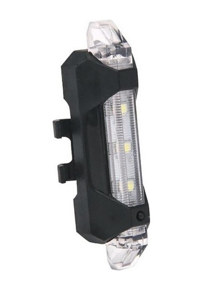 Bisiklet Işığı Led Stop Arka İkaz Işık Lamba Usb Şarjlı 4 Mod Çok Renkli