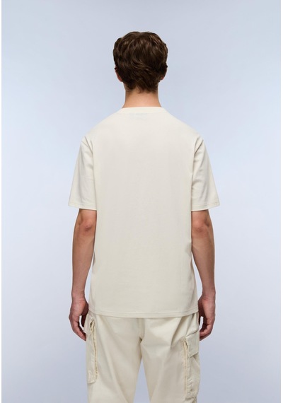 Napapijri S-small Box Ss Erkek T-shirt-30425 Bej