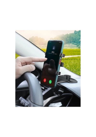 Zenviya21 Araba Gösterge Üstüne Takılan 360 Oynar Başlıklı Telefon Tutucu Zenya785 4658124