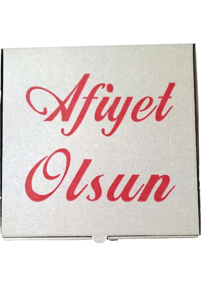 Pizza Kutusu 26x26x4cm 100 Adet