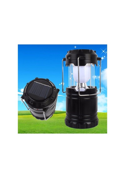 Güneş Enerjili Şarjlı Kamp Lambası Askılı Led Kamp Feneri Usb Şarj Özellikli Sarı,siyah,mavi - 855139495 Sarı,siyah,mavi