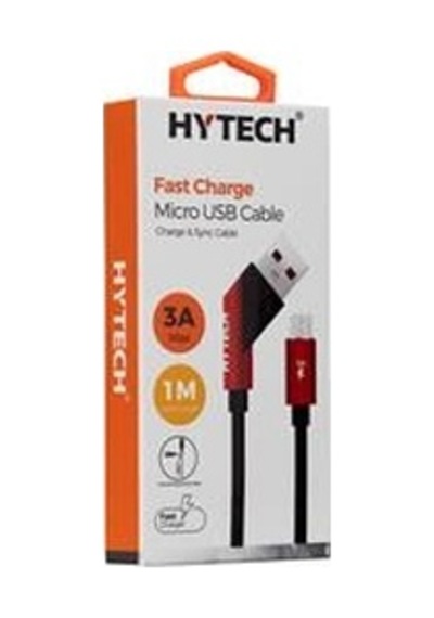 Hytech Hy-x215 3a Micro Usb 1m Siyah Data + Sarj Kablosu Kdo