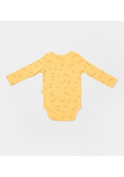 BabyCosy Organik Modal Fil Baskılı 2 Li Uzun Kollu Badi Csym11316 001