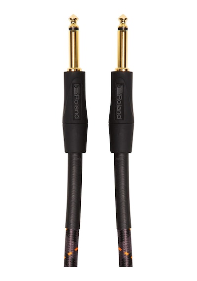 Roland Gold Serisi Yama/pedal Kablosu Düz 6.3mm Jak Tak 3m Ric-g1