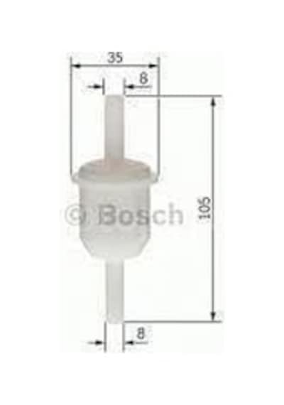 Fıat Panda 750 07.1990 - 07.1992 Bosch Benzin Filtresi