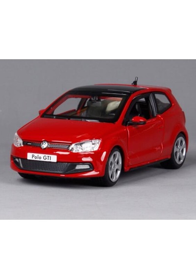 Bburago Volkswagen Polo Gti Mark 5 Kırmızı 1 24 Model Araba