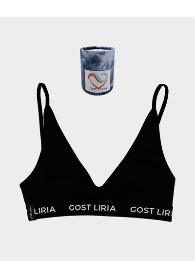 Gost Liria Root Bralet Siyah Siyah