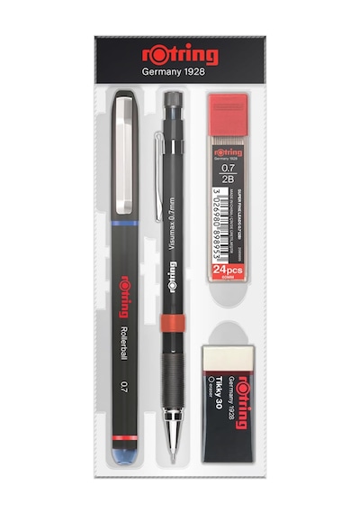 Visumax + Roller Ofis Seti- 0.7 Mm, Kırmızı Genel