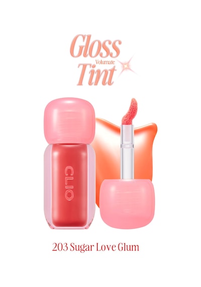 Clio Pigmentli Parlak Bitişli Dolgunlaştırıcı Lip Gloss Clıo Volumate Gloss 203 Sugar Love Glam