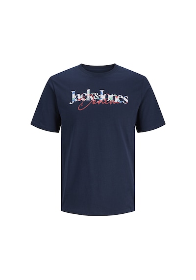 Jack & Jones Erkek Gögüs Baskili Bisiklet Yaka Tisört - Tom - 12298418 Lacivert Jack & Jones Erkek Gögüs Baskili Bisiklet Yaka Tisört - Tom - 12298418 Lacivert