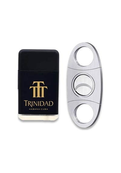 Trinidad Plastik Jet Alev Puro Çakmağı Metal Kesici Seti Siyah