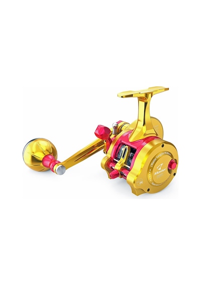 Jigging Master Underhead Gangster Pe Micro Sağ Kol Gold Red Jig Olta Makinesi