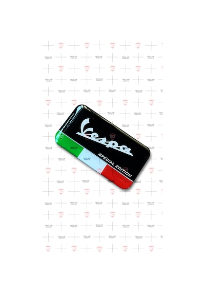 Vespa 3D Damla Sticker N11.65841