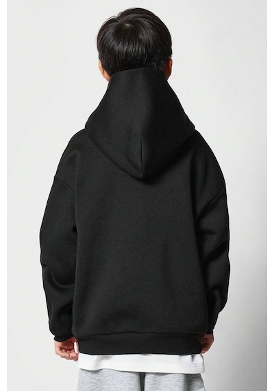 Uyguntarz The Sunshine Baskılı Erkek - Kız Çocuk Rahat Kalıp Sweatshirt Siyah