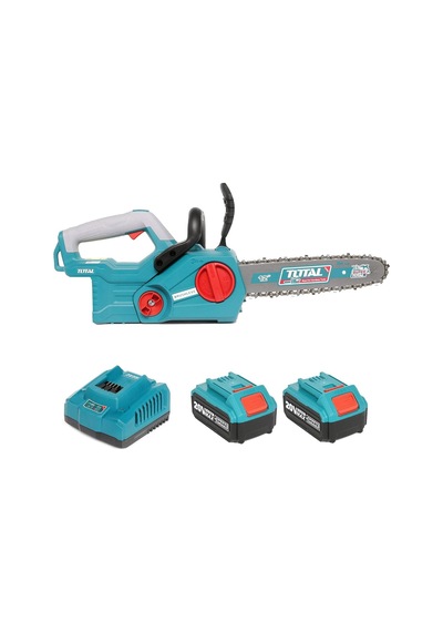 Lityum İyon Motorlu Testere 20 V/7.9 M/s/300 Mm/p20s/ Endüstriyel 2 X 4 Ah Akü Seti, Şarj Cihazı Tgslı201286