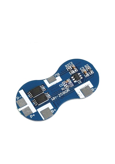 2S 7.4V 4A Bms 18650 Lityum Pil Li-İon Koruma Modülü