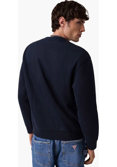Guess Guess Jeans Erkek Sweatshirt M6bq03k5404 Lacivert