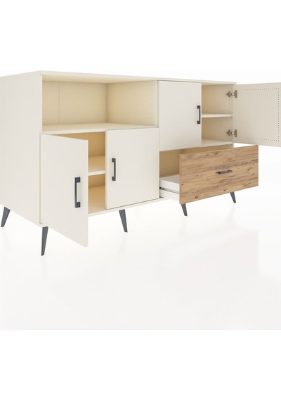 Kronos Konsol 4 Raflı Tek Çekmeceli 4 Kapaklı 176x59x99 Aytaşı-ay Aytaşı-aytaşı/çam Kronos Konsol 4 Raflı Tek Çekmeceli 4 Kapaklı 176x59x99 Aytaşı-ay Aytaşı-aytaşı/çam